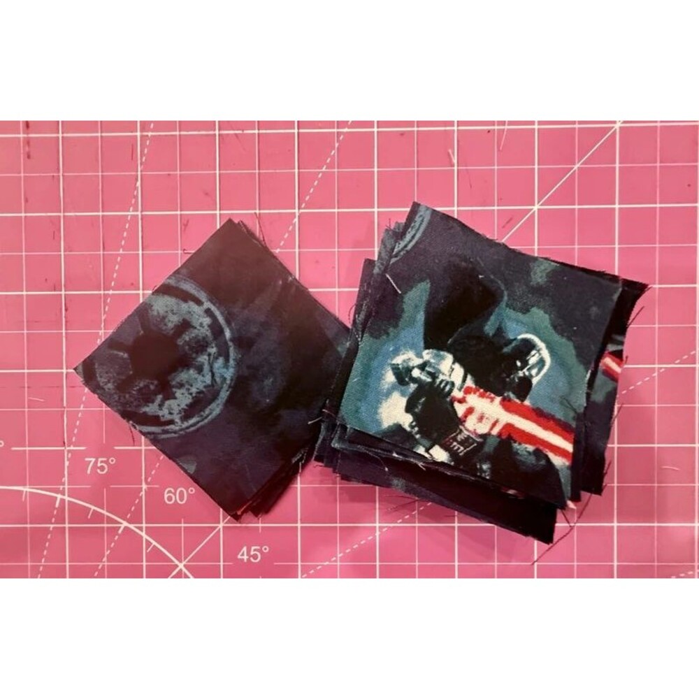 Charm, 5x5in, 42 pk, Star Wars Cotton Fabric for Sewing and Quilting